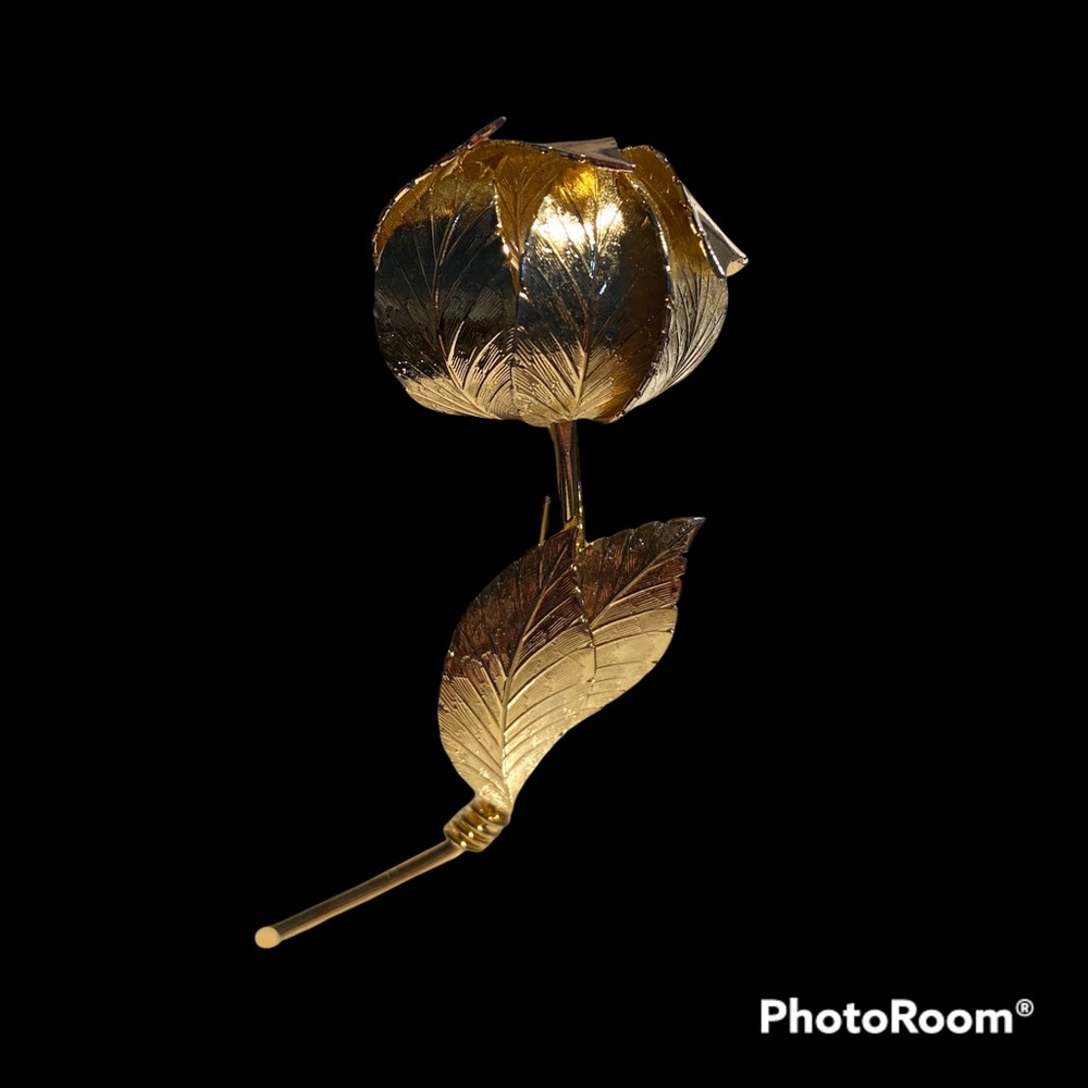 Coro Designer Rose Large Brooch *Beautiful*